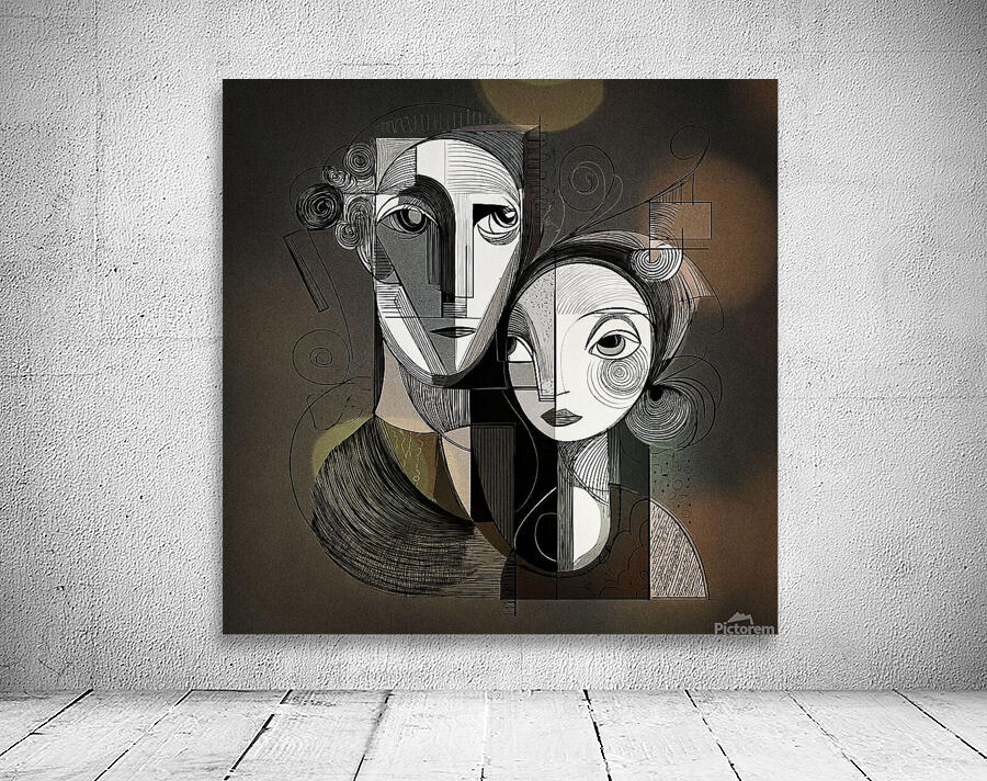 Dark Geometry Wall Preview