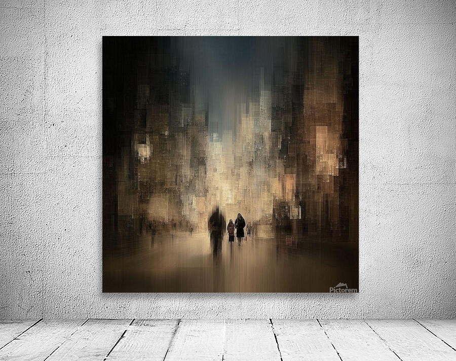 The Blur Between Worlds Wall Preview