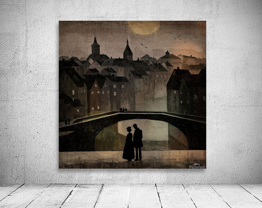 Moonlit Conversations Wall Preview