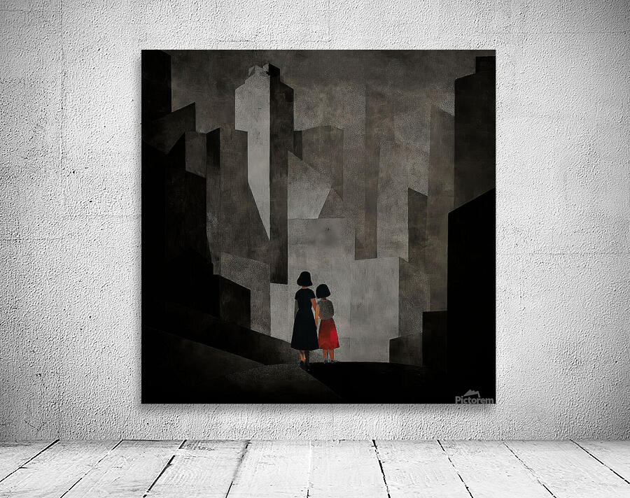 Grey Horizons Wall Preview