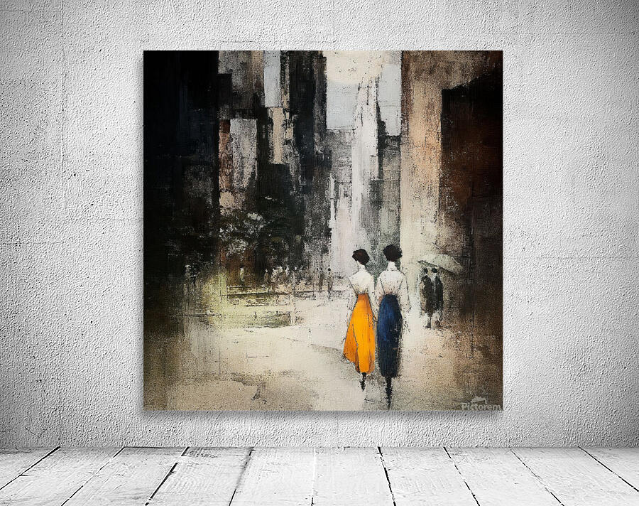 Gold and Blue Wall Preview