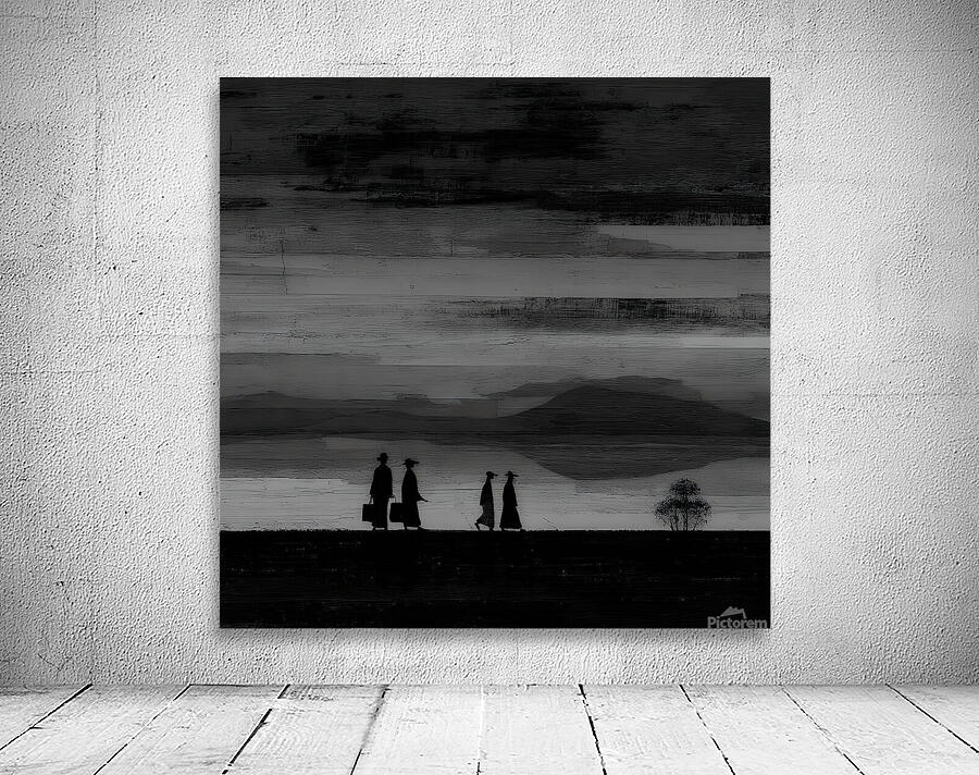 Silhouettes on the Edge Wall Preview