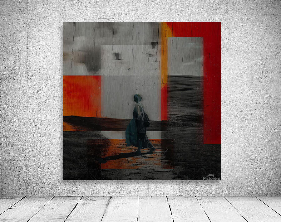 Burnt Orange Silence Wall Preview