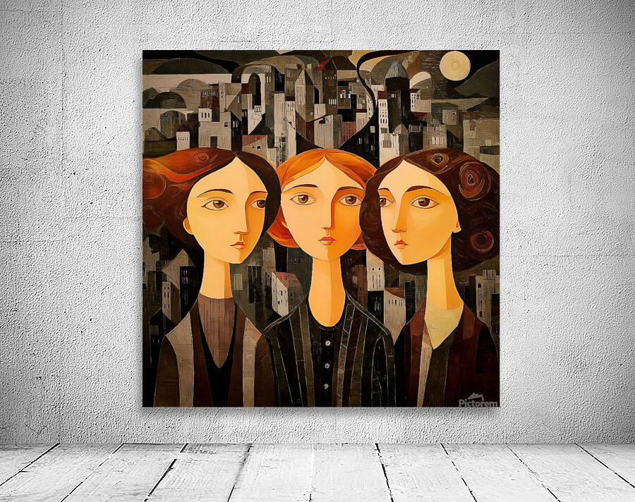 City of Three Minds Wall Preview