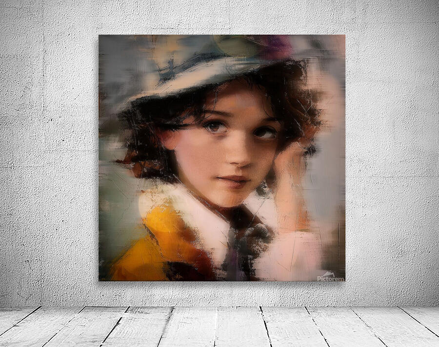 Portrait in Dissolve Wall Preview