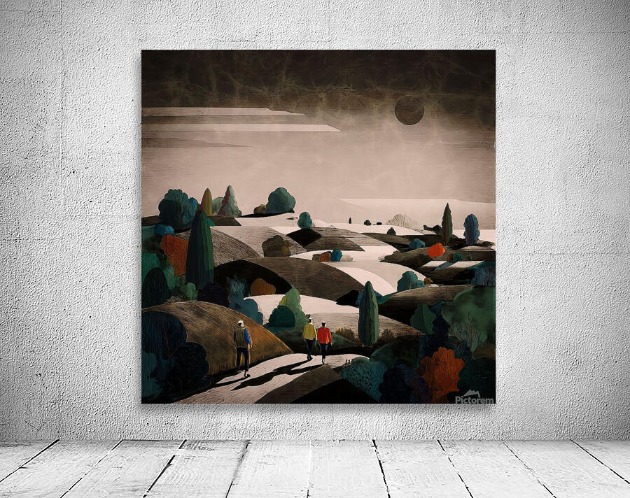 A Quiet Walk Wall Preview