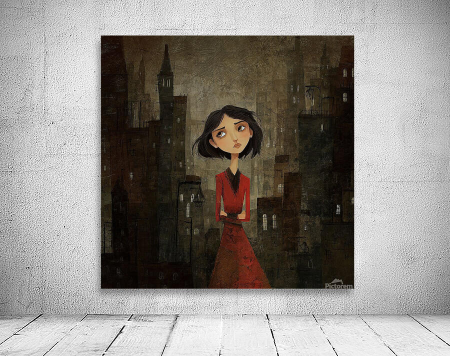 The Girl Who Didn t Belong Wall Preview