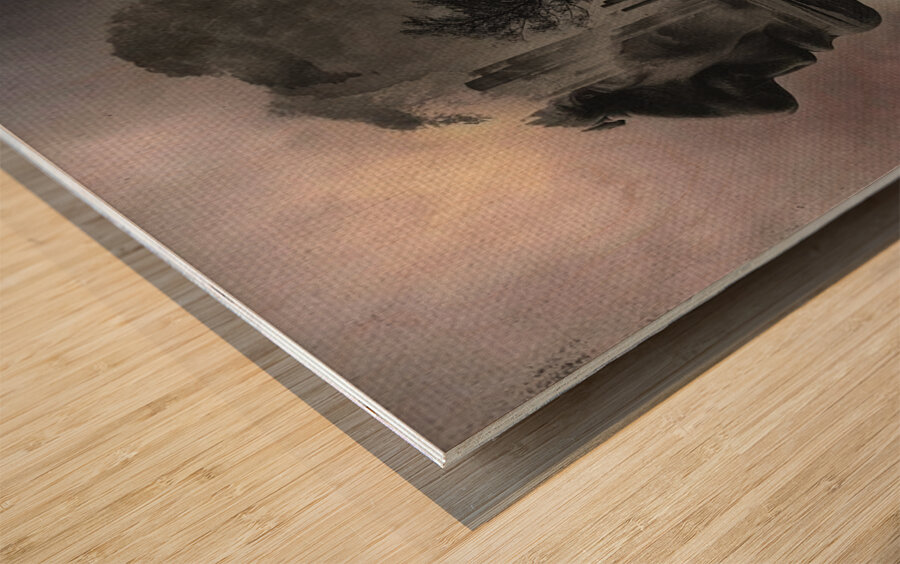 Echoes Within Wood print