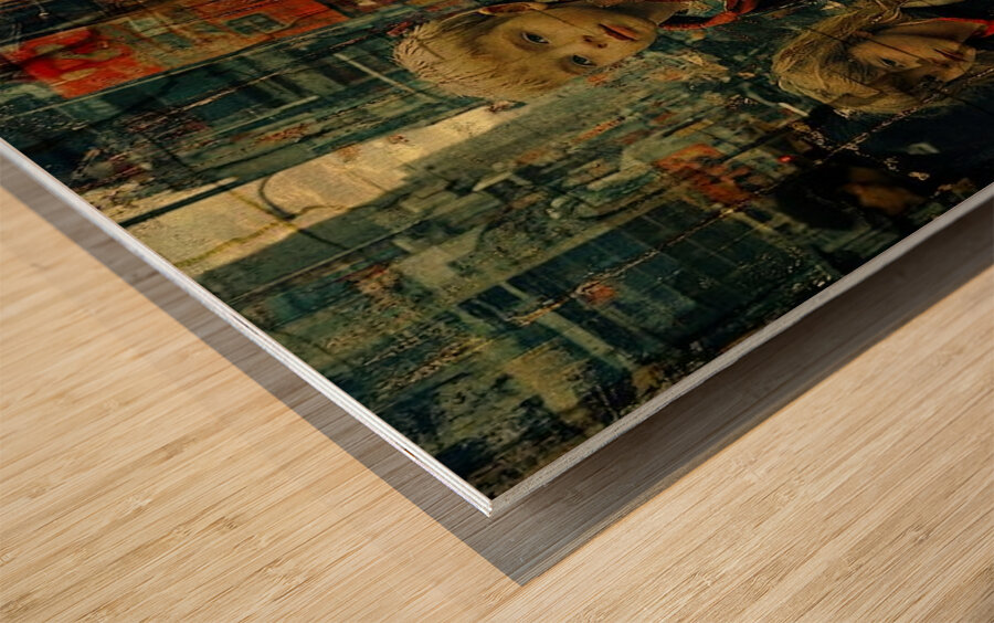 Ghosts in the Streets Wood print