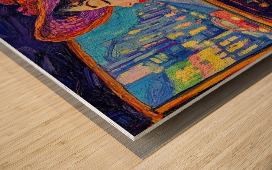 Elegance in Motion Wood print