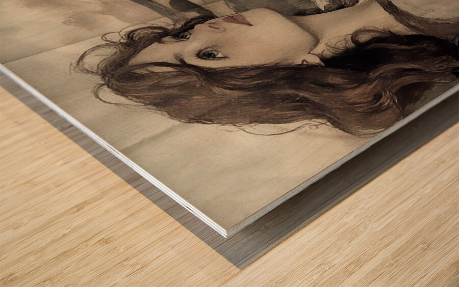 She Drives Through Poetry Wood print