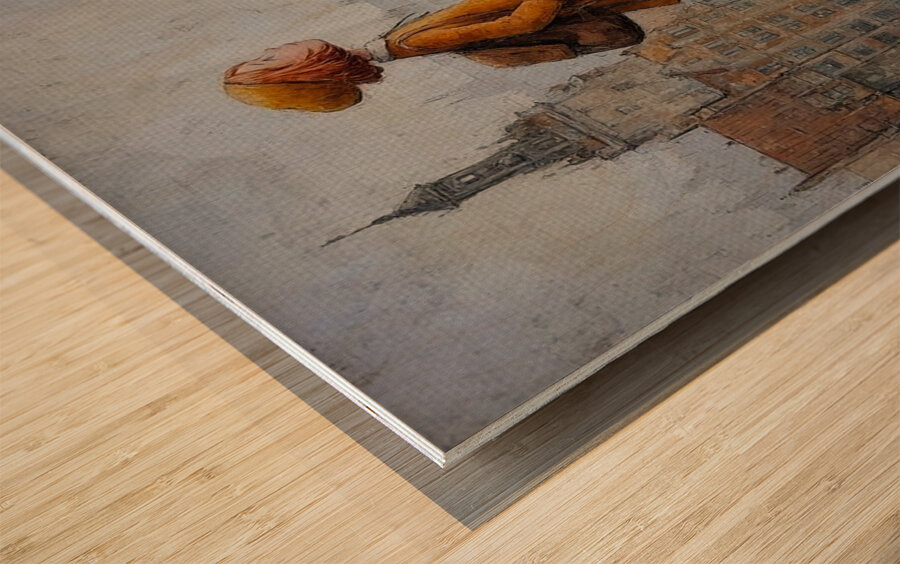 Edgewalker Wood print