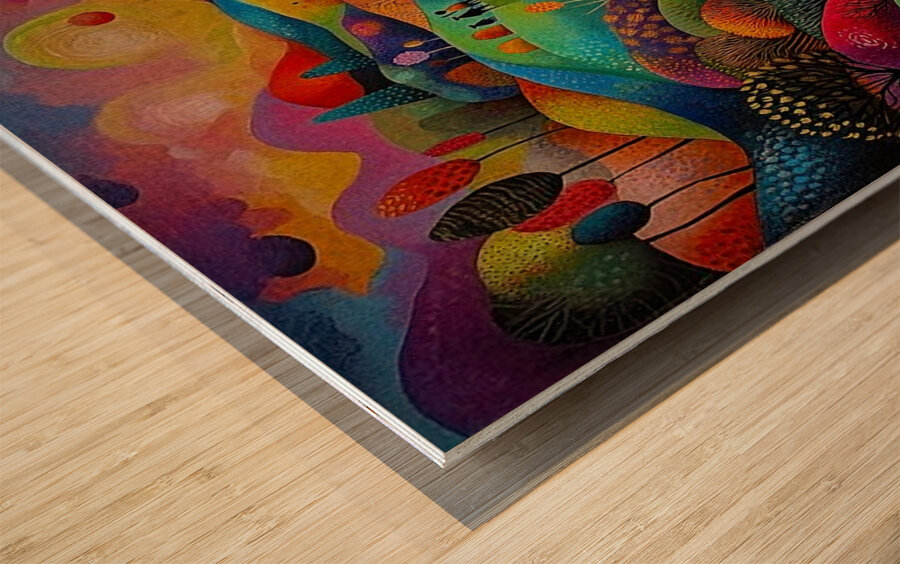 Sunset Reverie Wood print