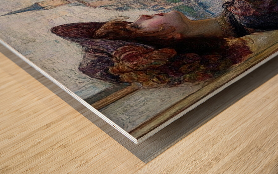 Echoes of Yesterday Wood print