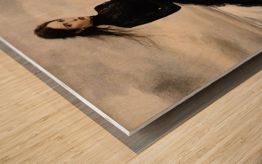 The Phantom Bride Wood print