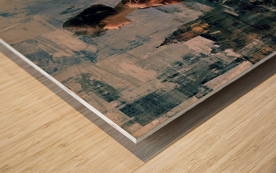 Where Cities Fade Wood print