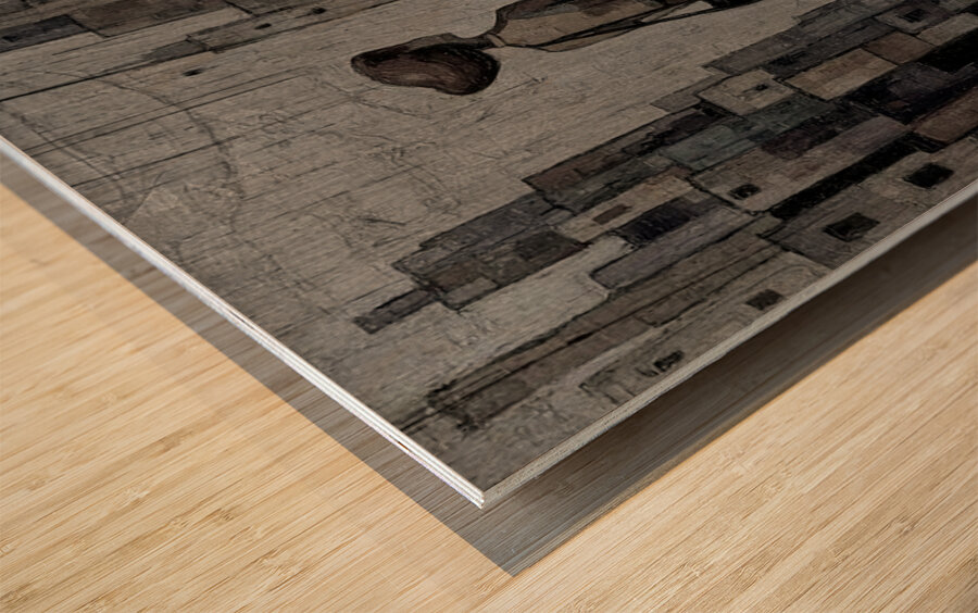 In Her Footsteps Wood print