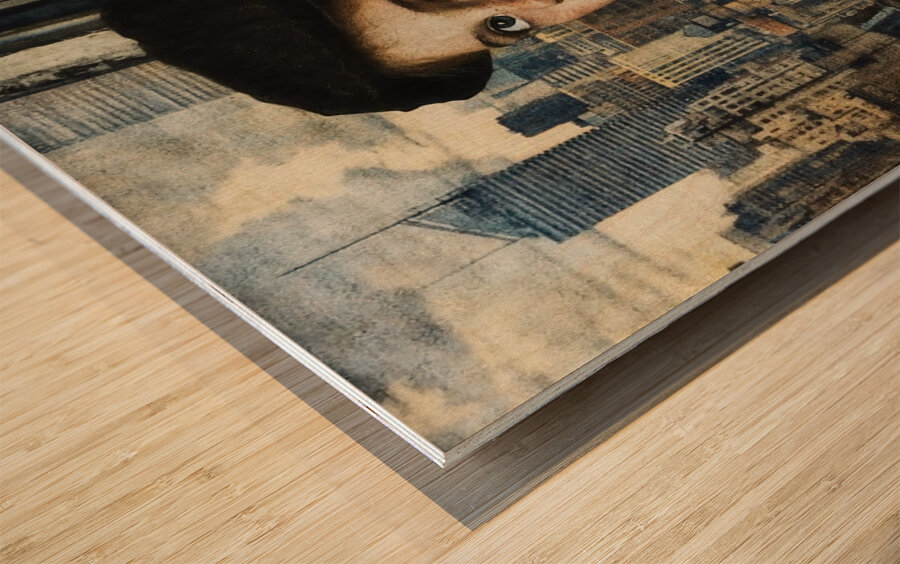 Silent Witness Wood print