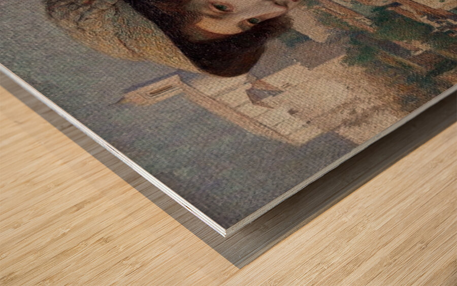 Painted Reverie Wood print