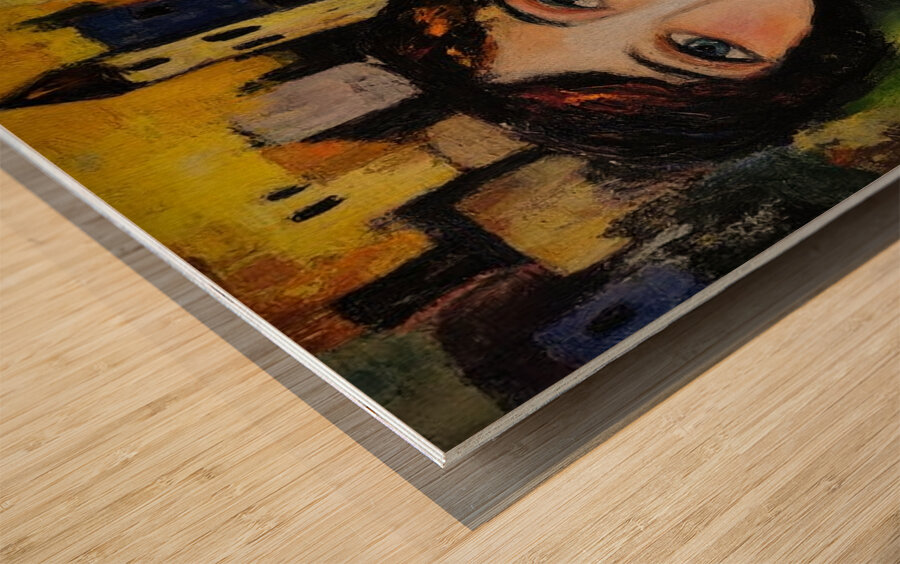 Timeless Gaze Wood print