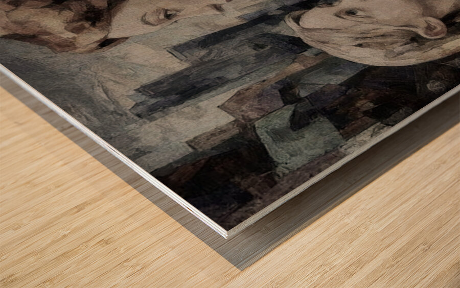 Becoming Her Wood print