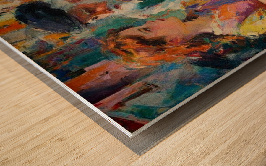 Between Generations Wood print