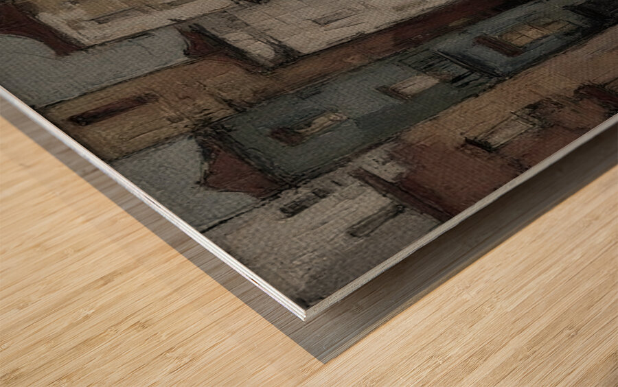 Holding Hands with Time Wood print