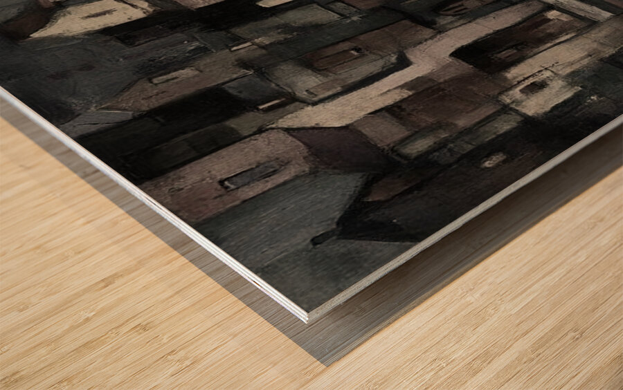 Listening to Old Stories Wood print