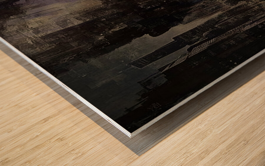 Urban Memoryscape Wood print