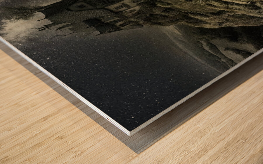 The Hidden Door Wood print