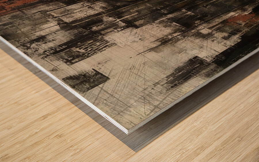 Glass Eyed Memory Wood print