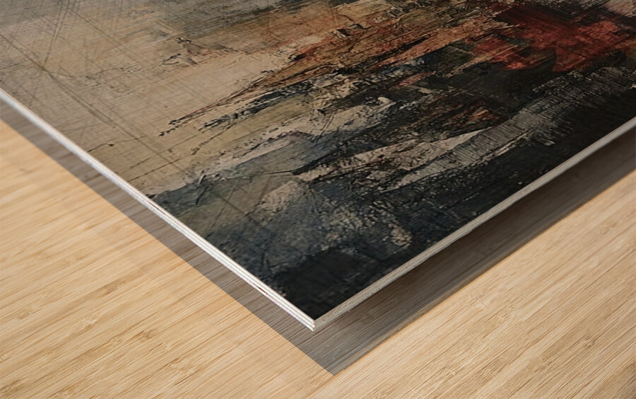 Silent Observer Wood print