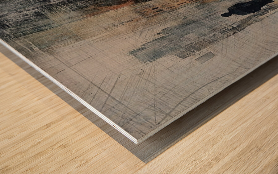 Where We Parted Wood print