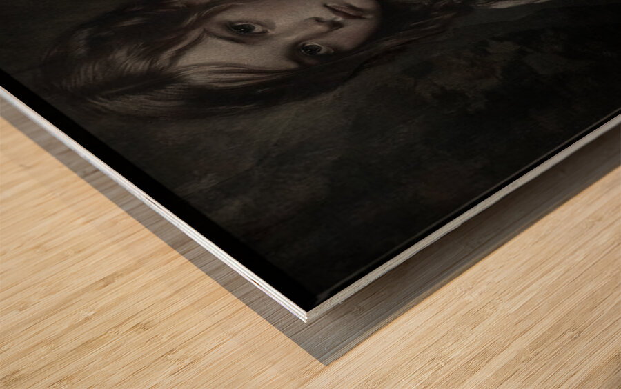 Elegy in Lace Wood print