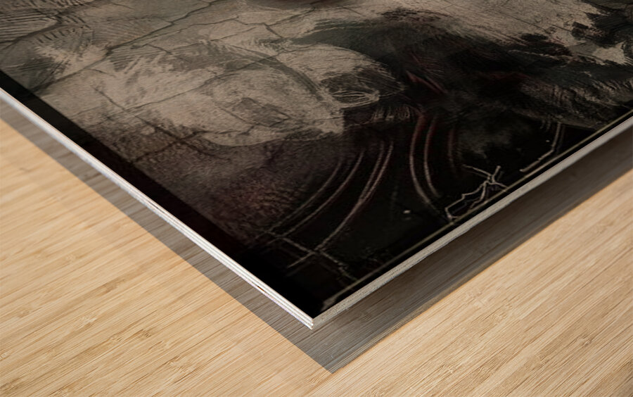 Beneath the Surface Wood print