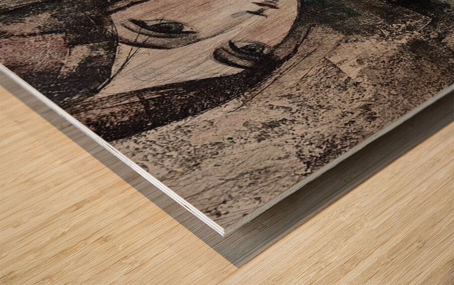 A Study in Shadows Wood print