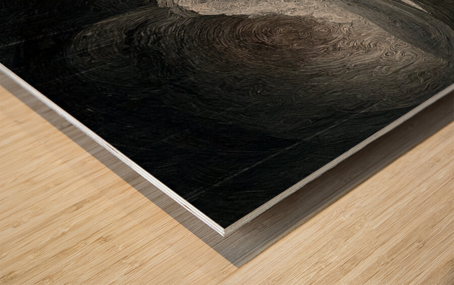 The Edge of Unknowing Wood print