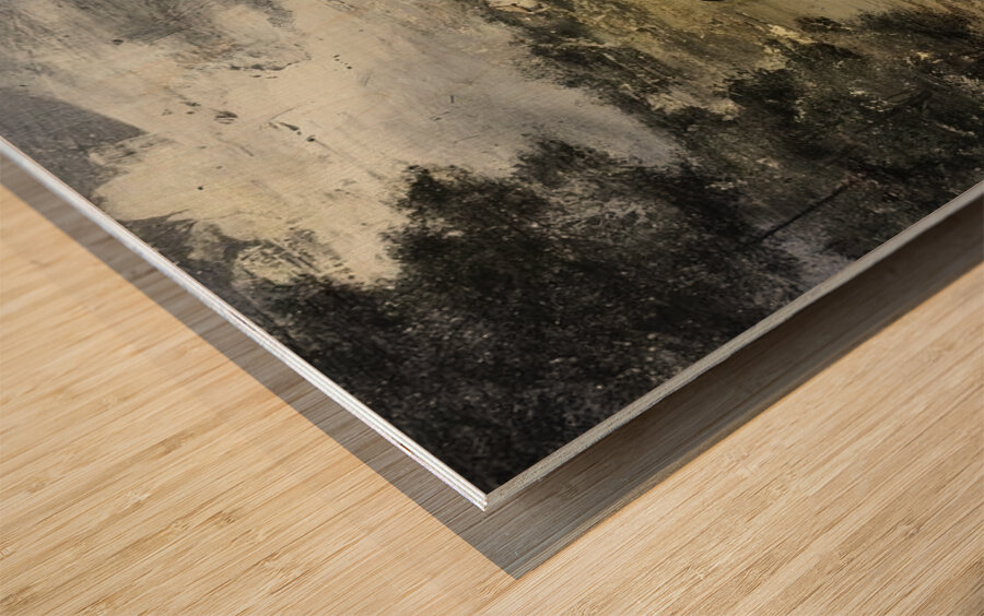 The Distant Unsaid Wood print