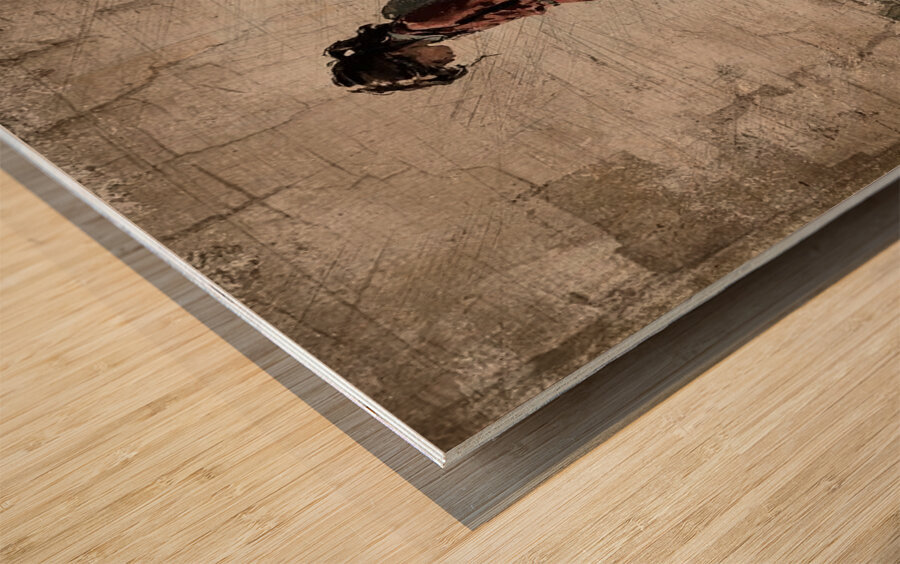 The Weight of Tomorrow Wood print