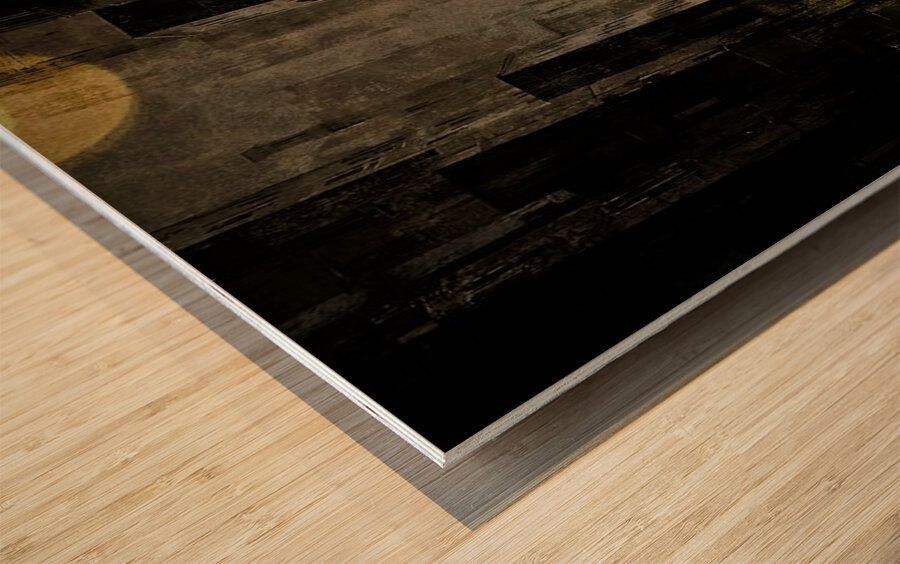 Edge of the City Wood print