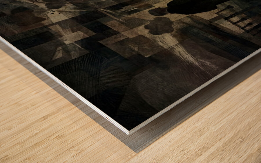 When the Sky Opens Wood print