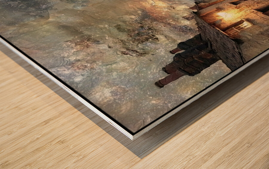 Beneath the Stars Wood print