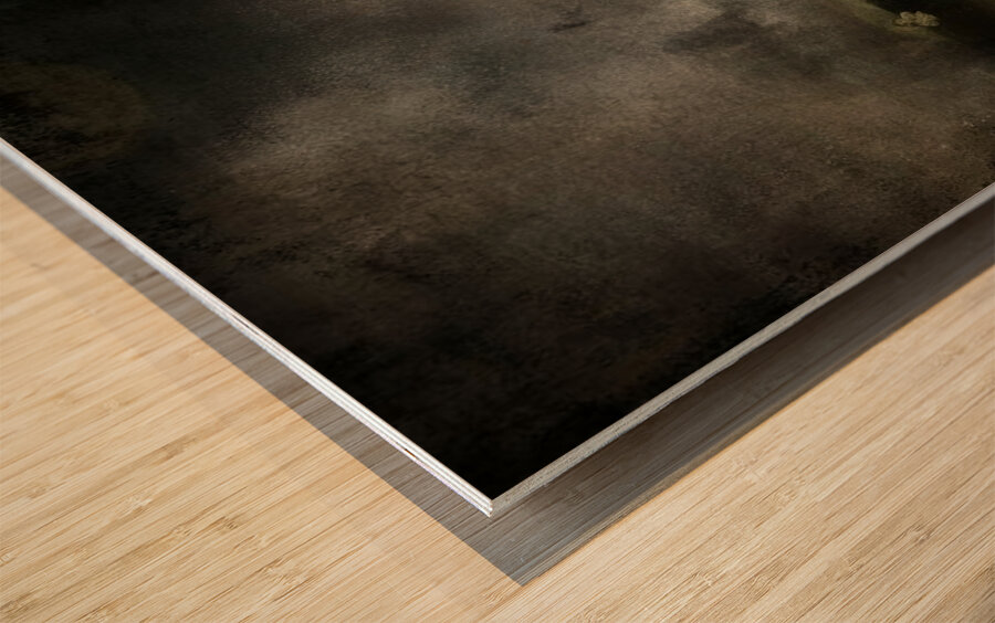 Beyond the Fog Wood print