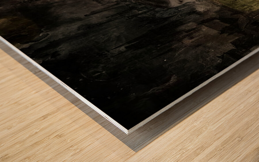 Factory Girl Wood print