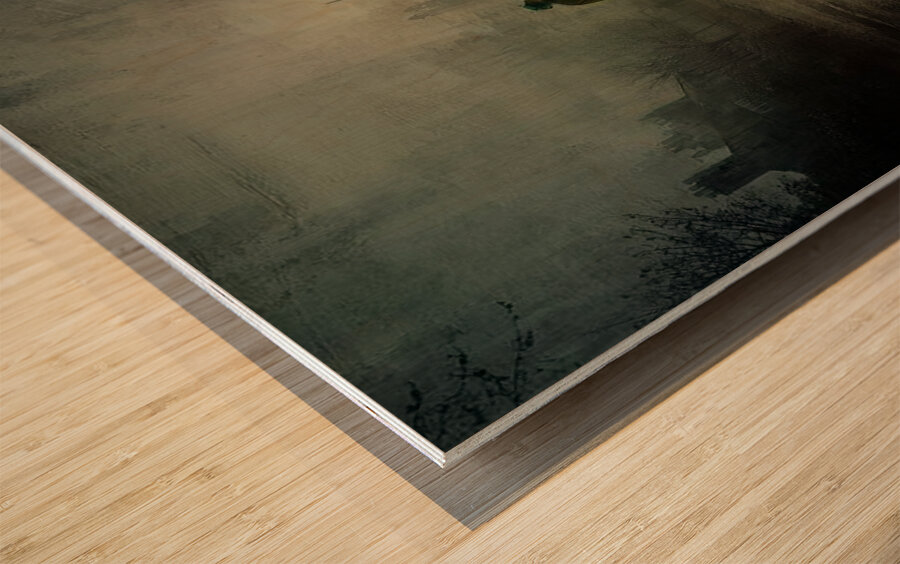 Reflections Remember Wood print