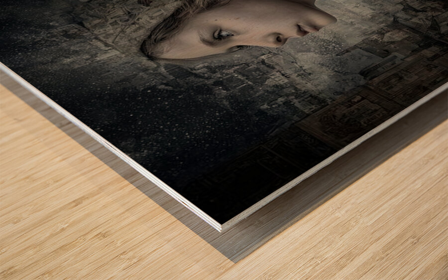 Where Hope Looks Up Wood print