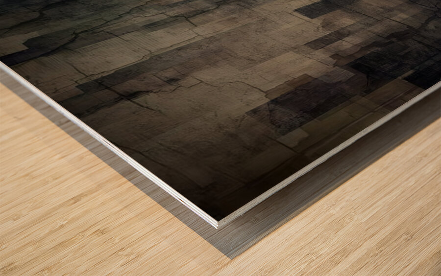 The City Walls Wood print