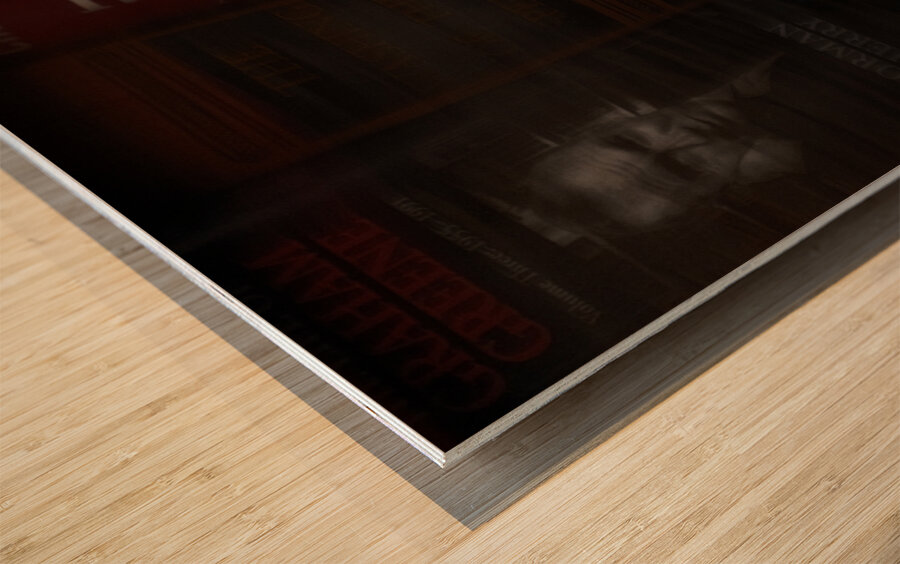 Silent Libraries Wood print