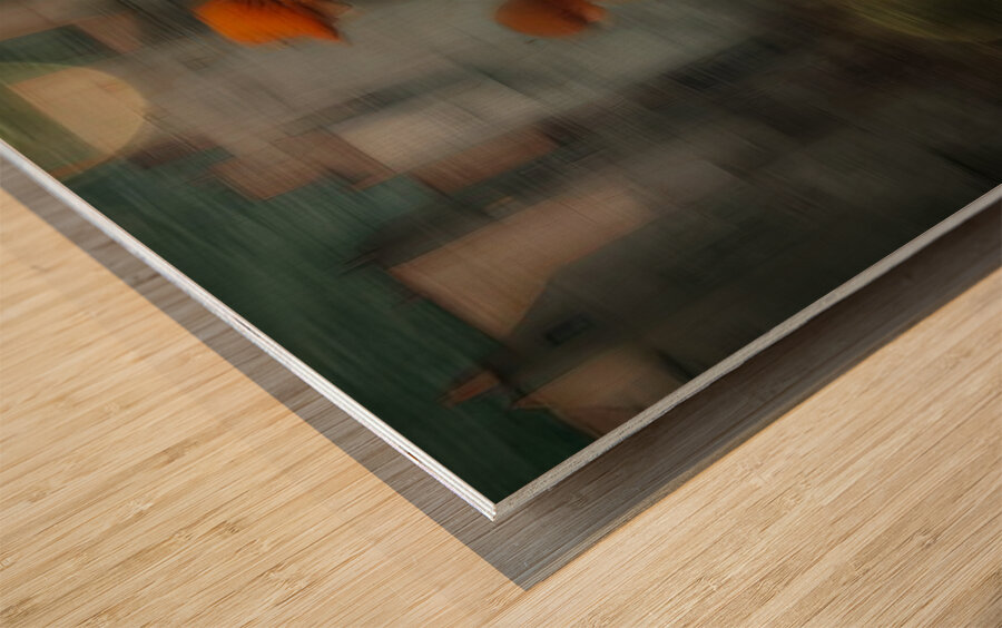 The Fog That Follows Wood print