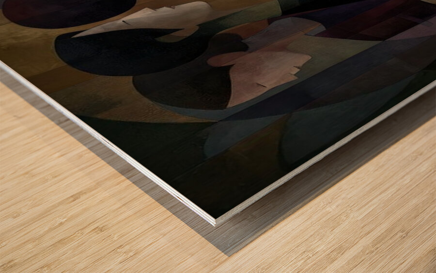 Whispers in Painted Light Wood print